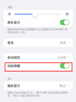 汝阳苹果授权维修站分享iPhone轻点无法唤醒怎么办