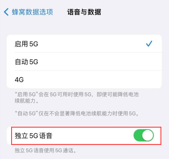 汝阳苹果14维修分享iPhone 14 Pro如何开启VoNR 