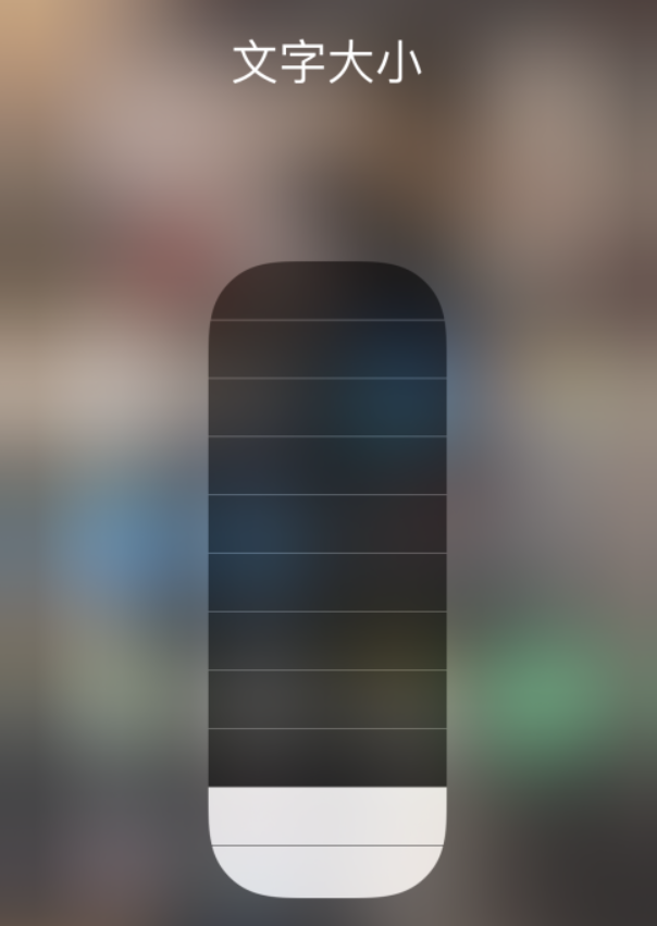汝阳苹果手机维修分享小技巧：在 iPhone 控制中心快速调节字体大小 