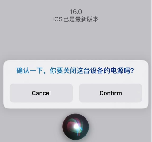 汝阳苹果手机维修分享iOS 16 Beta5为什么要取消Siri语音关机功能 