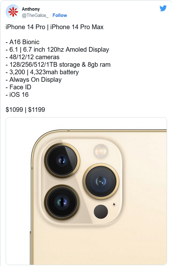 汝阳苹果14维修分享iPhone 14全系涨价 