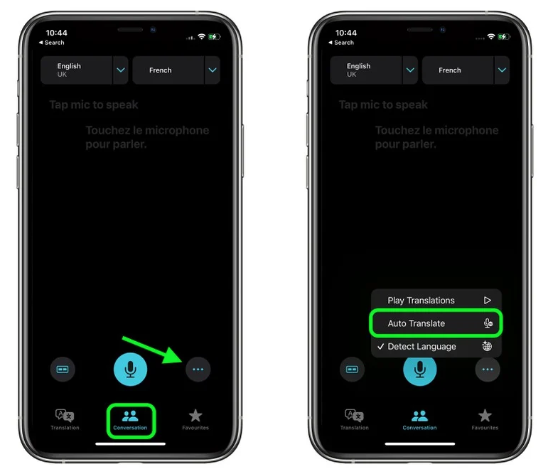 汝阳苹果手机维修分享iOS 15 “翻译” App 新改进 